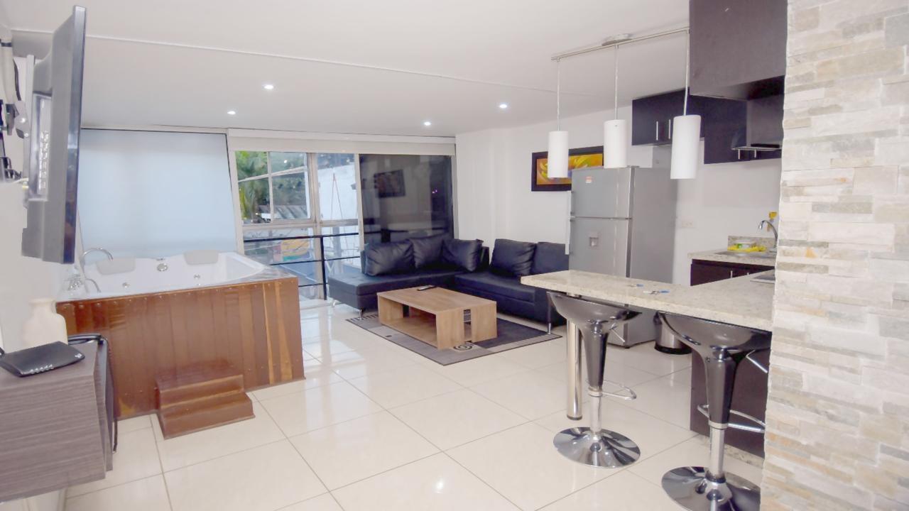 Apartamento Lleras Ac Hot Tub Medellín Dış mekan fotoğraf