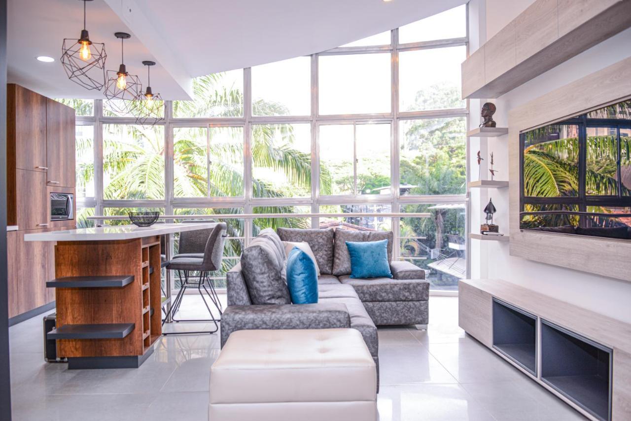 Apartamento Lleras Ac Hot Tub Medellín Dış mekan fotoğraf