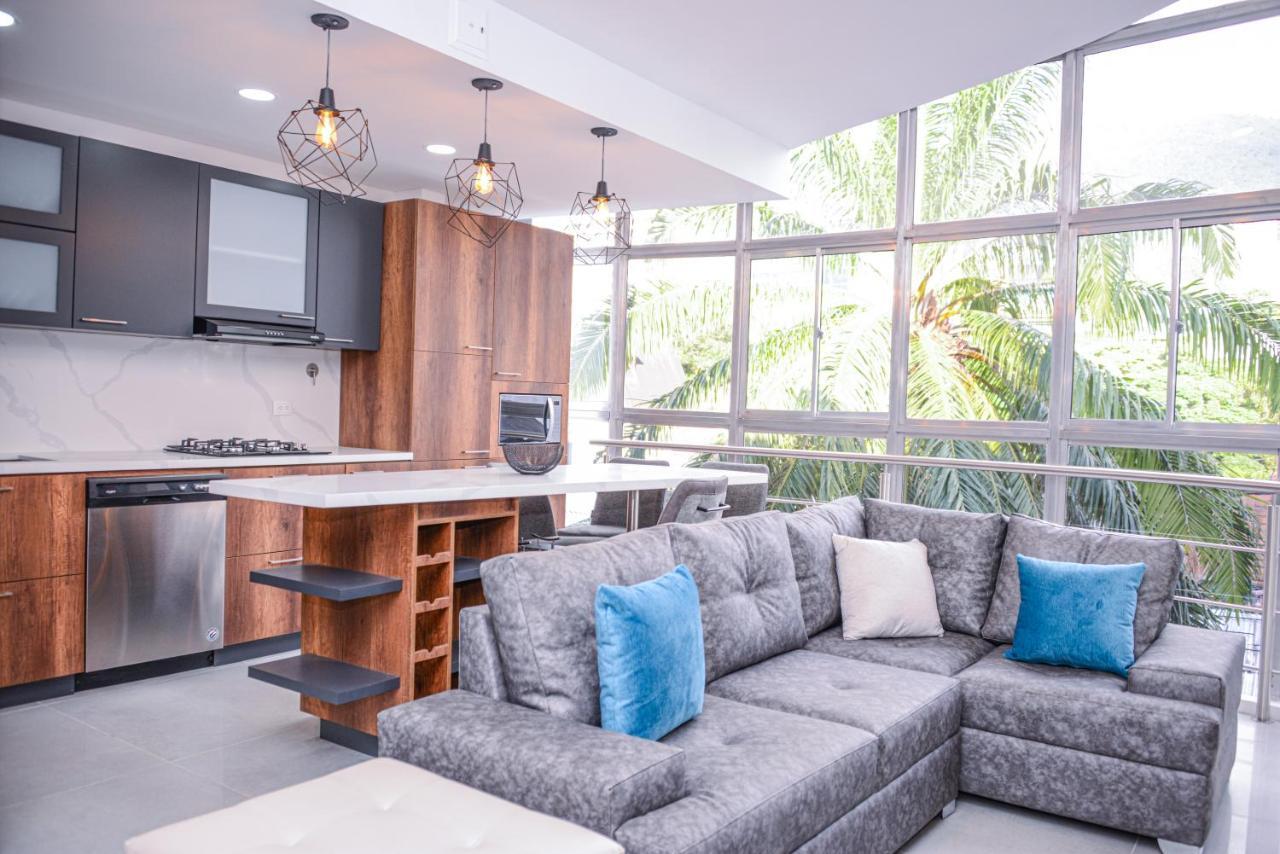 Apartamento Lleras Ac Hot Tub Medellín Dış mekan fotoğraf